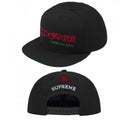 Supreme x Spike Lee Clockers Black Snapback Hat