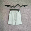 Chrome Hearts Light Gray Tonal Script Logo Sweatshorts