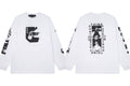 Enfants Riches Déprimés "ERD" Padlock Graphic Long-Sleeve - White