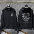 Chrome Hearts Classic Horseshoe Logo Hoodie (Black)