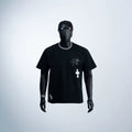 Chrome Hearts White Cross Logo Short Sleeve T-Shirt (Black)