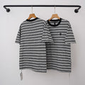 Chrome Hearts Monogram Striped Short Sleeve T-Shirt (Black/White)