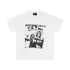 Enfants Riches Déprimés "Memory" Photo Collage T-Shirt - White