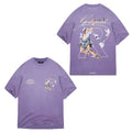 Represent "Good Speed" Vintage Figure & "R" Graphic T-Shirt - Lavender