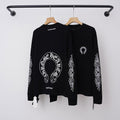 Chrome Hearts Horseshoe & Cross Sleeve Long Sleeve (Black)