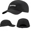 Supreme Black Ripstop 5-Panel Box Logo Camp Cap